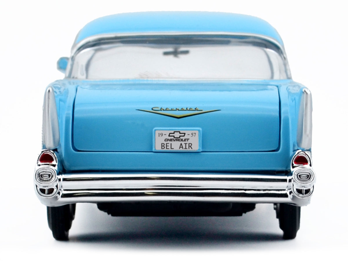 1957 Chevrolet Bel Air Light Blue "Timeless Legends" Series 1/24 Diecast Model Car