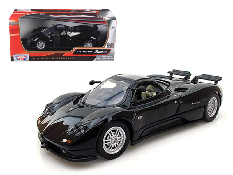 Pagani Zonda C12 Black 1/24 Diecast Car Model