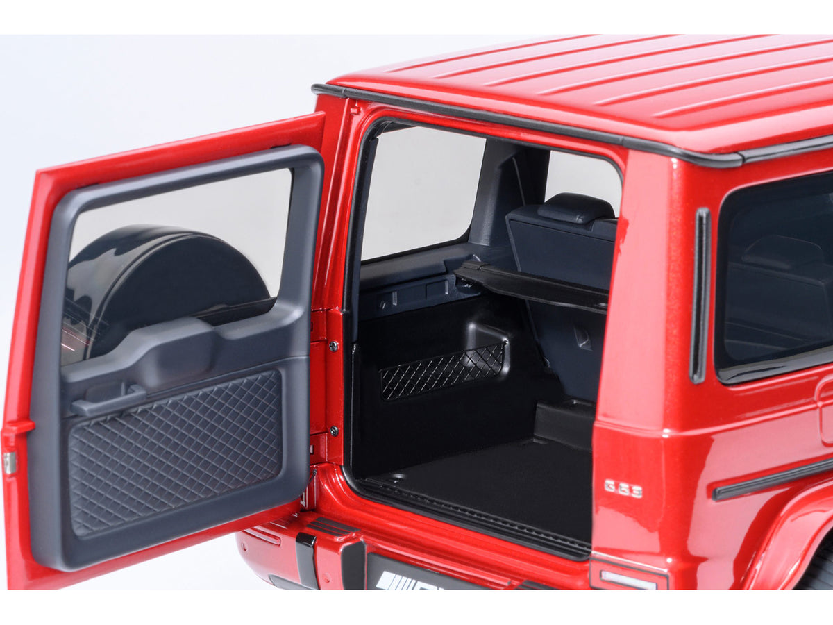 2019 Mercedes-Benz AMG G63 Cardinal Red Metallic 1/18 Model Car