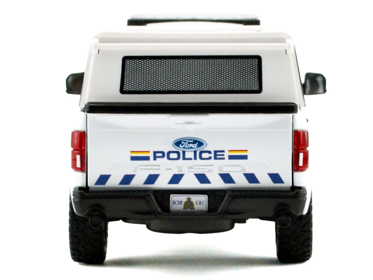 2019 Ford F-150 Lariat Crew Cab Pickup Truck with Camper Box "Royal Canadian Mounted Police" White "Law Enforcement and Public Service" Series 1/24-1/27 Diecast Model Car