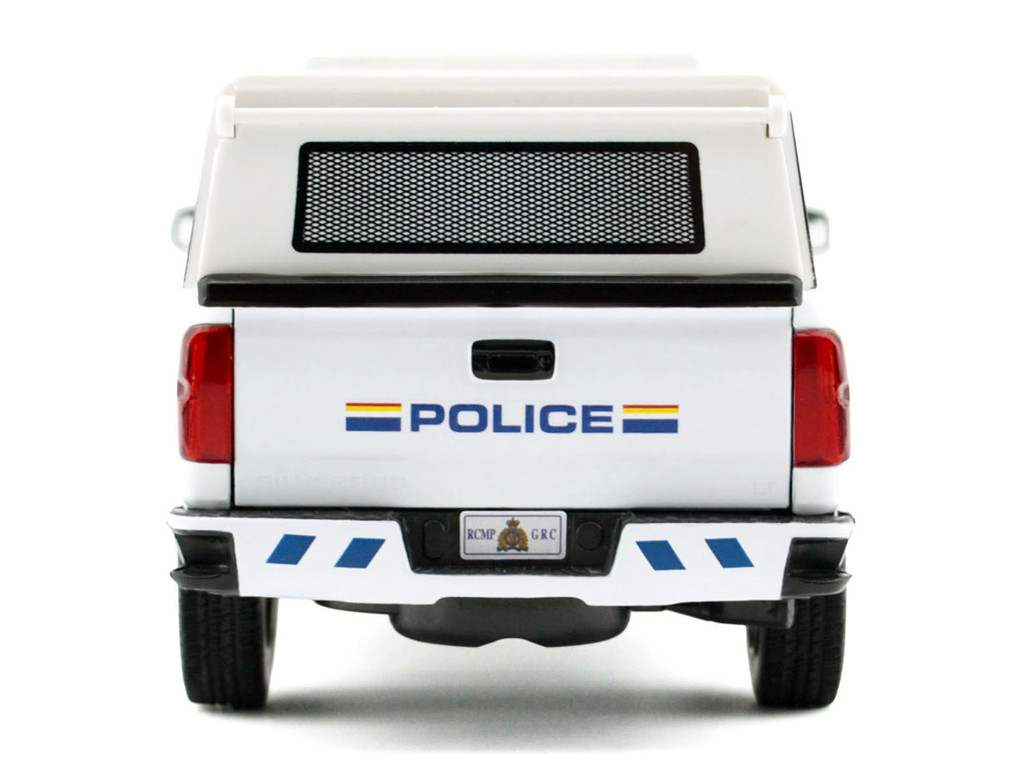 2017 Chevrolet Silverado 1500 LT Z71 Crew Cab Pickup Truck with Camper Box "Royal Canadian Mounted Police" White "Law Enforcement and Public Service" Series 1/27 Diecast Model Car