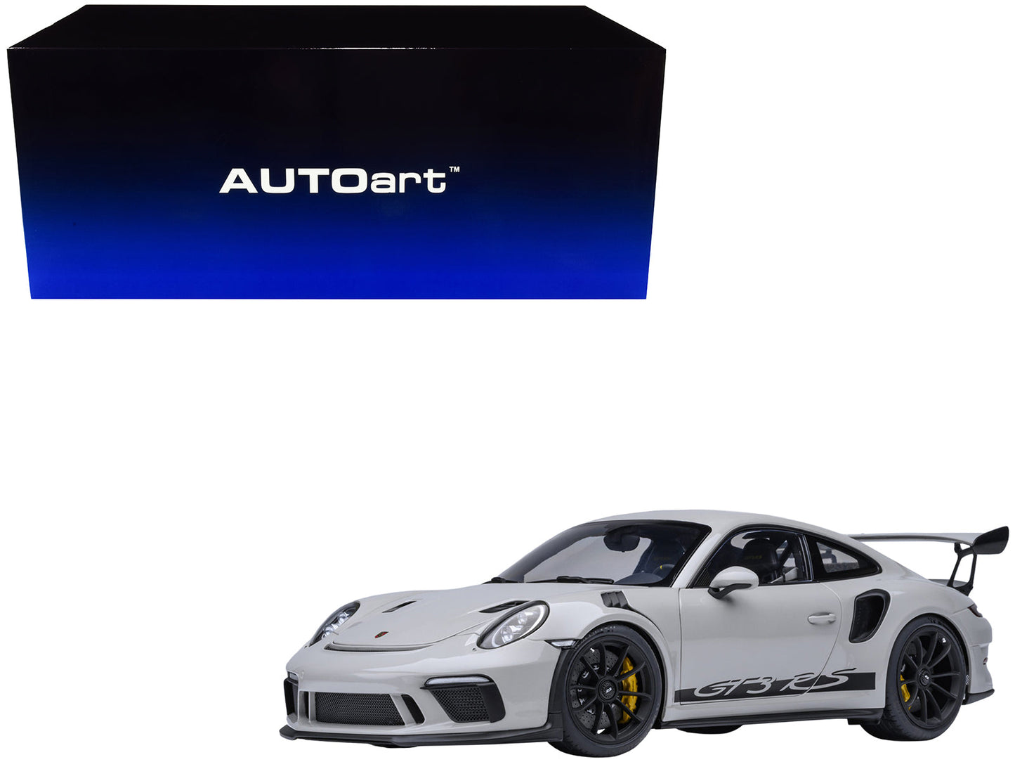 Porsche 911 (991.2) GT3 RS Crayon Gray 1/18 Model Car
