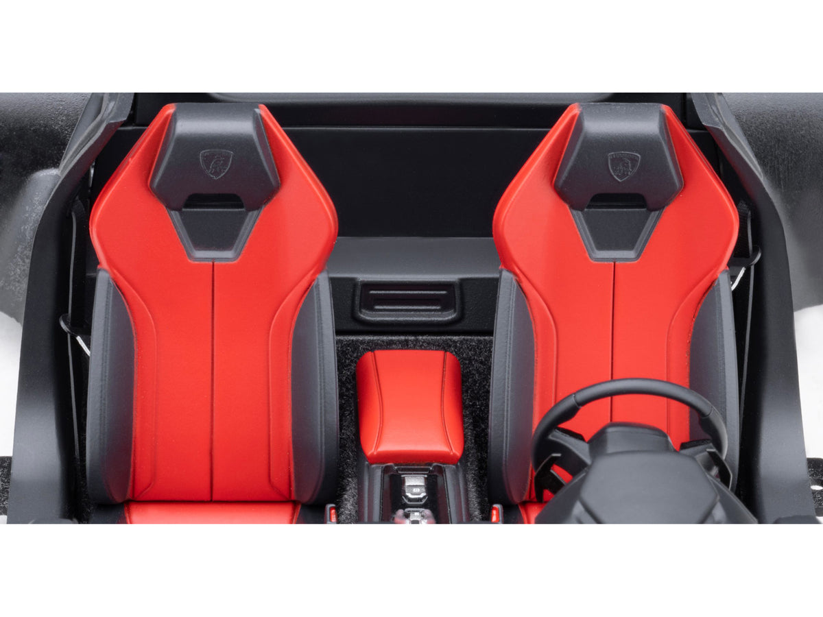 Lamborghini Huracan GT "LB-Silhouette Works" Hyper Red Metallic with Black Top 1/18 Model Car