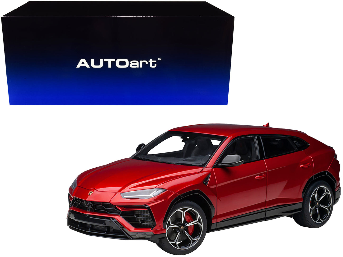 Lamborghini Urus Rosso Efesto Pearl Red 1/18 Model Car