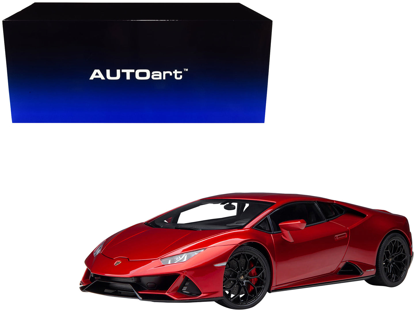 Lamborghini Huracan EVO Rosso Bia Red Metallic 1/18 Model Car