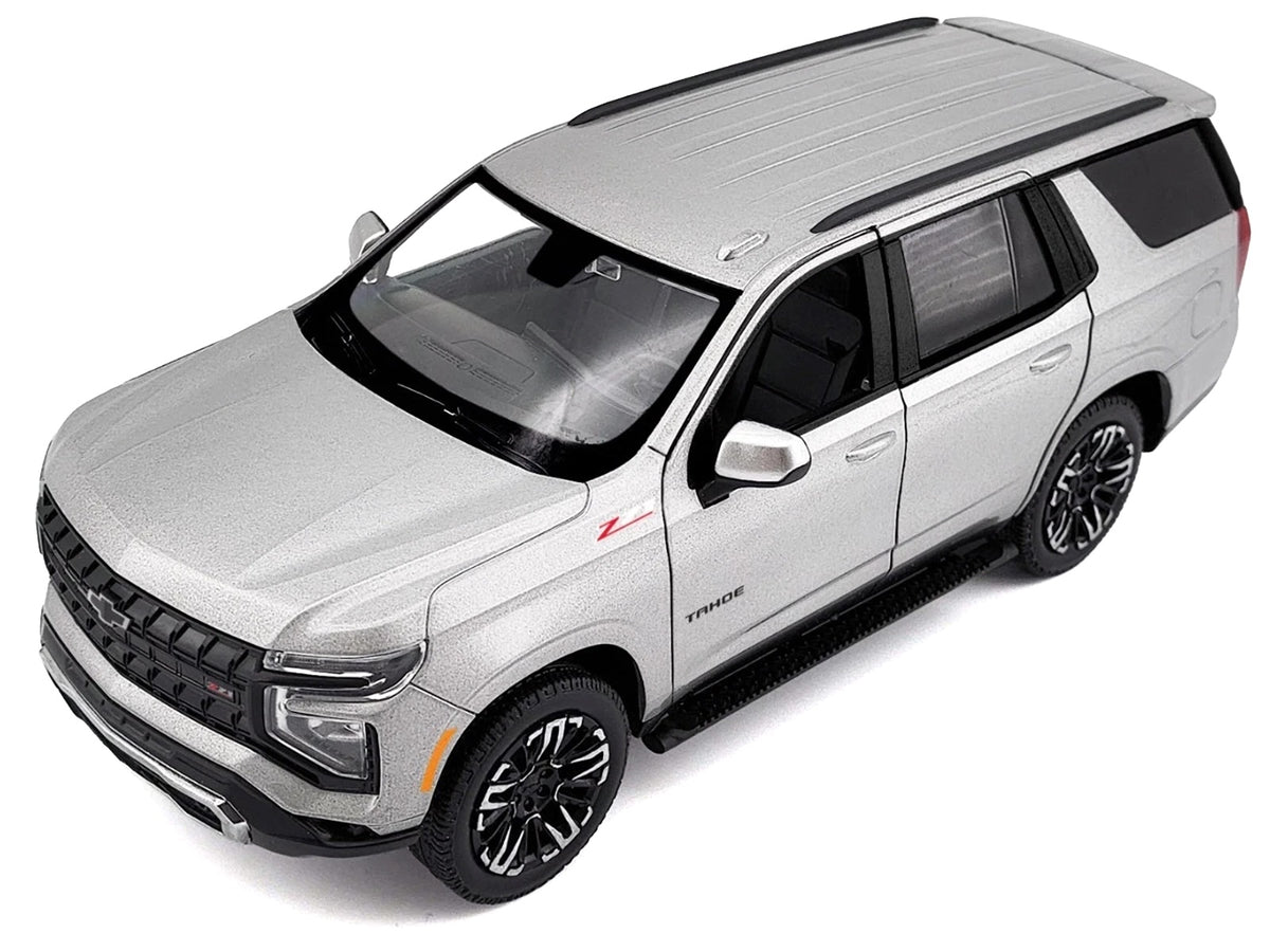 2025 Chevrolet Tahoe Z71 Gray Metallic "Timeless Legends" Series 1/24 Diecast Model Car