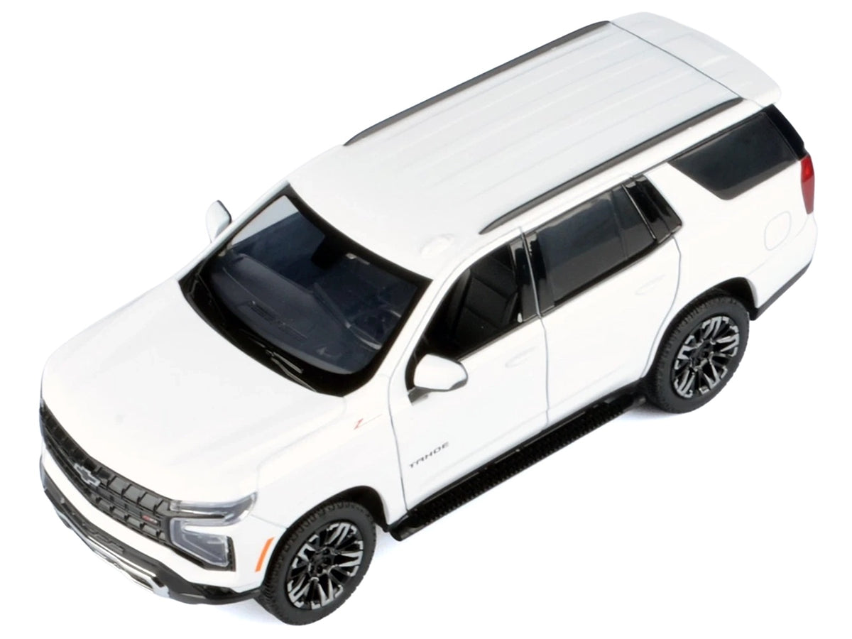 2025 Chevrolet Tahoe Z71 White "Timeless Legends" Series 1/24 Diecast Model Car