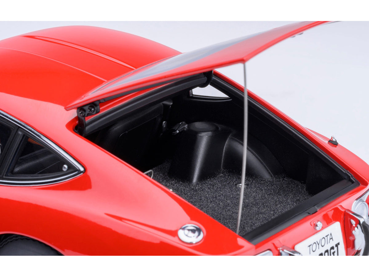 1967 Toyota 2000GT RHD (Right Hand Drive) Red 1/18 Model Car