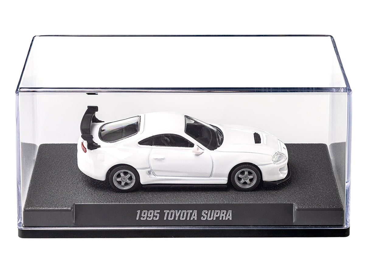 1995 Toyota Supra RHD (Right Hand Drive) White "Collection" Series 1/64 Diecast Model Car