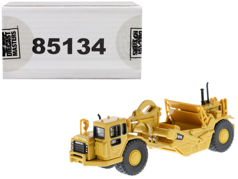 CAT Caterpillar 627G Wheeled Scraper Tractor with Operator "High Line" Series 1/87 (HO) Scale Diecast Model