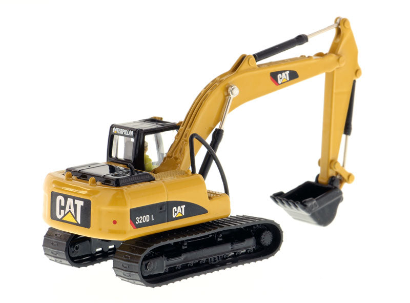 CAT Caterpillar 320D L Hydraulic Excavator with Operator "High Line" Series 1/87 (HO) Scale Diecast Model