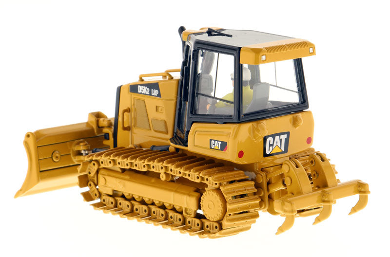 CAT Caterpillar D5K2 LGP Track Type Tractor Dozer with Ripper and Operator "High Line" Series 1/50 Diecast Model