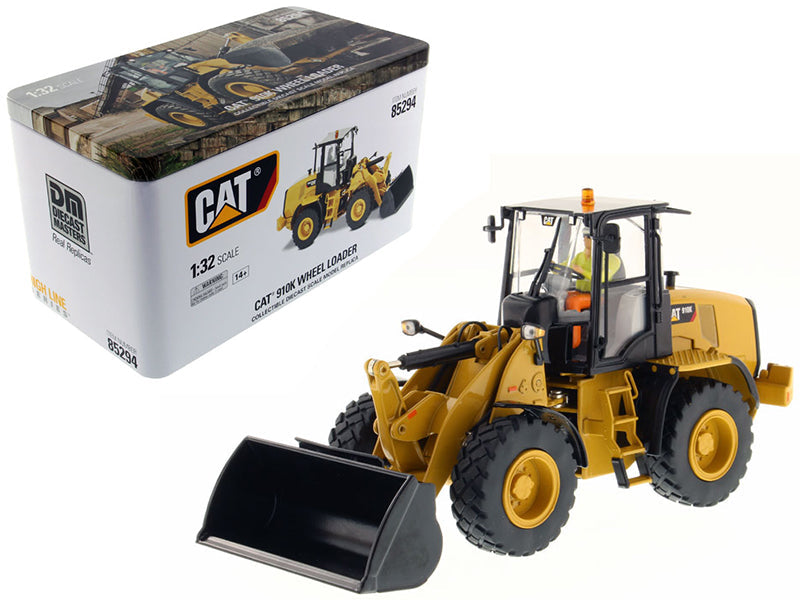 CAT Caterpillar 910K Wheel Loader with Operator "High Line Series" 1/32 Diecast Model