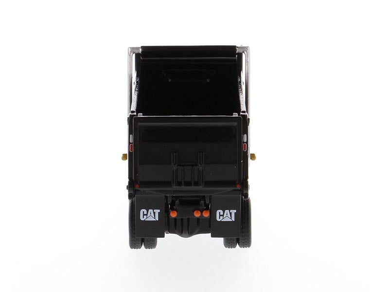 CAT Caterpillar CT681 Dump Truck Yellow and Black "High Line" Series 1/87 (HO) Scale Diecast Model