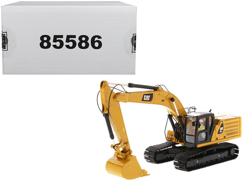 CAT Caterpillar 336 Next Generation Hydraulic Excavator and Operator "High Line" Series 1/50 Diecast Model