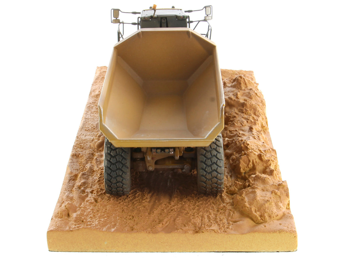 CAT Caterpillar 745 Articulated Truck with Operator (Dirty Version) "Weathered" Series 1/50 Diecast Model