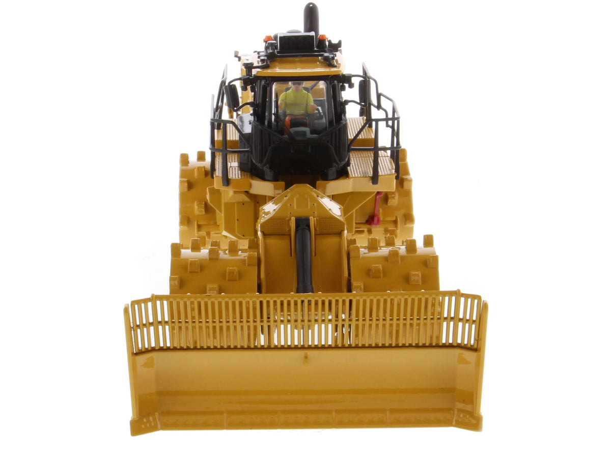 CAT Caterpillar 836 Landfill Compactor Yellow "High Line" Series 1/50 Diecast Model