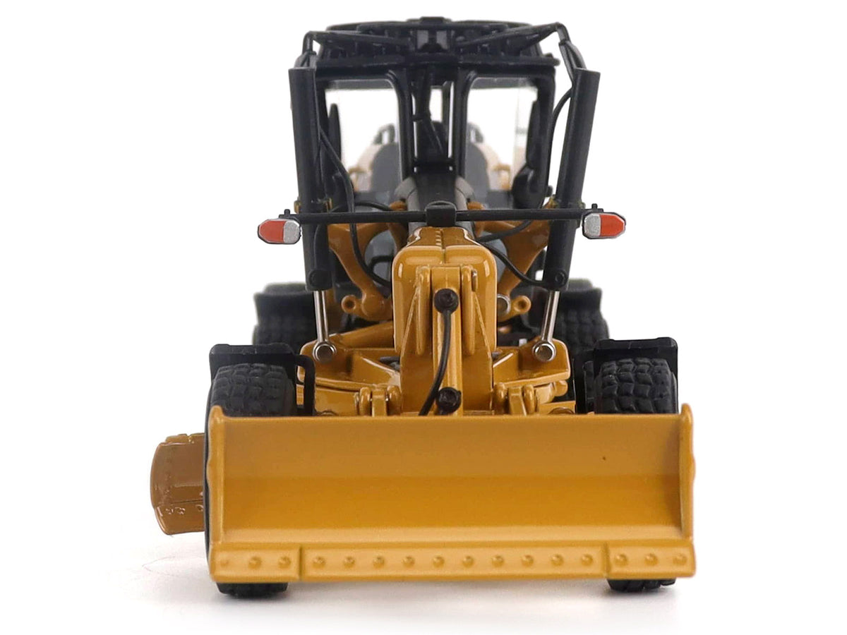 CAT Caterpillar 140 JOY Motor Grader Yellow with Black Top "High Line" Series 1/50 Diecast Model
