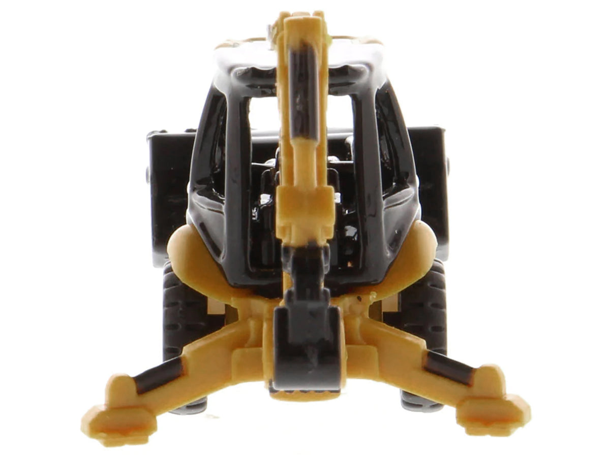 CAT Caterpillar 420E Backhoe Loader Yellow "Micro-Constructor" Series Diecast Model