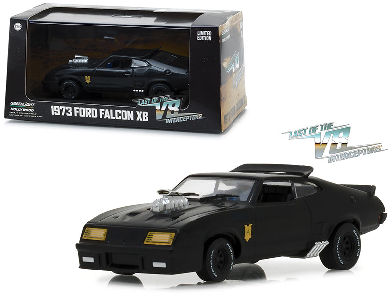 1973 Ford Falcon XB Black "Last of the V8 Interceptors" (1979) Movie 1/43 Diecast Model Car