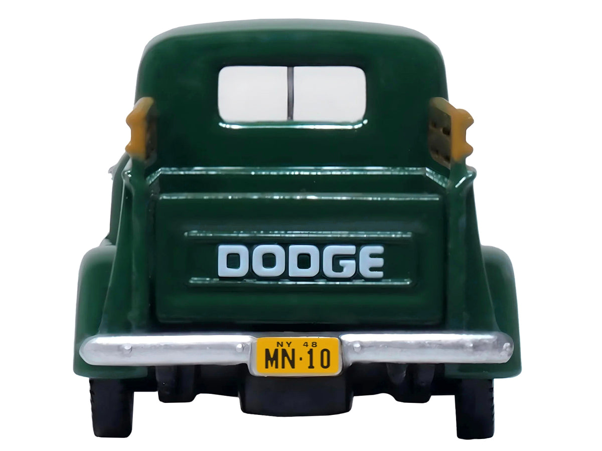 1948 Dodge B-1B Pickup Truck Green "Railway Express Agency" 1/87 (HO) Scale Diecast Model Car