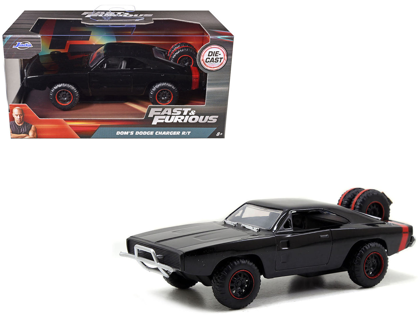 Dom's 1970 Dodge Charger R/T Off Road Version "Fast & Furious 7" Movie 1/32 Diecast Car Model