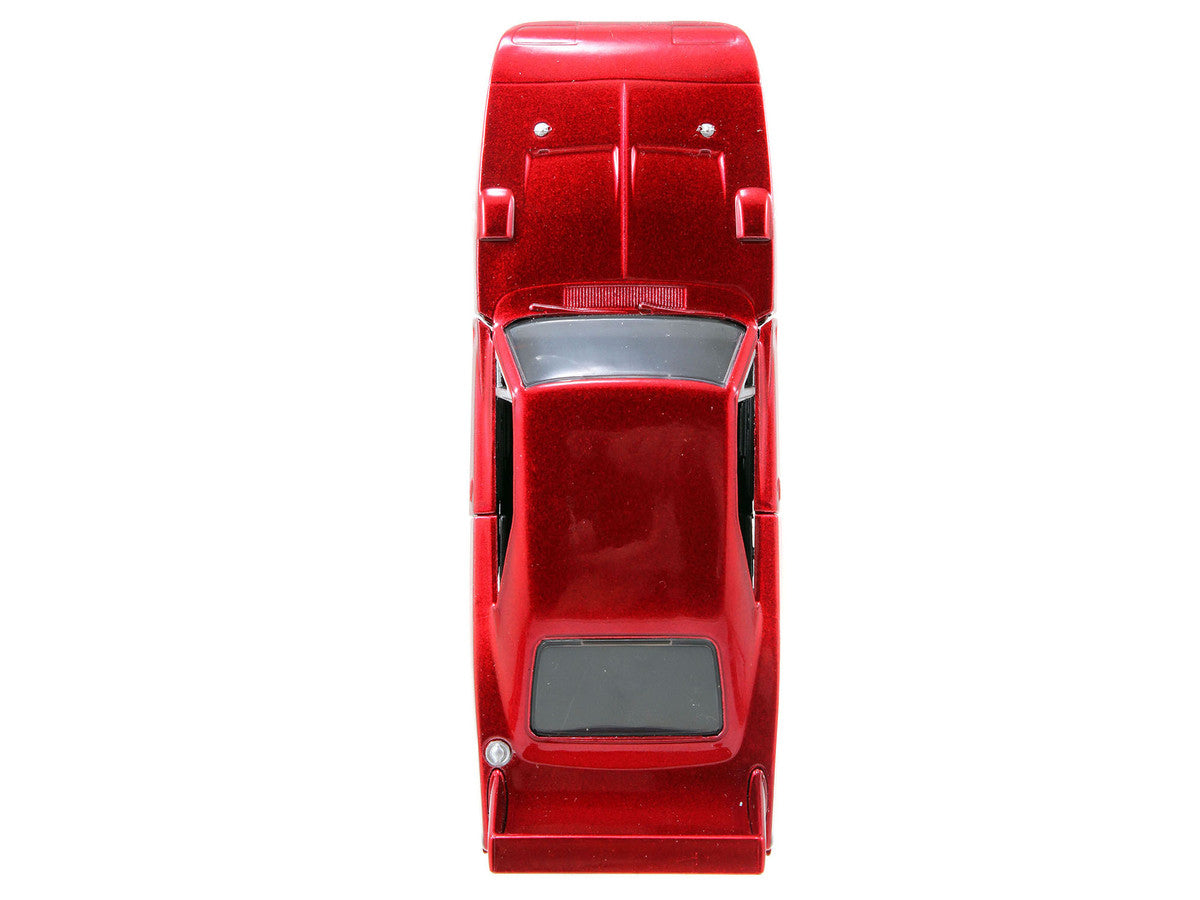 Dom's Dodge Charger Daytona Red Metallic "Fast & Furious 6" (2013) Movie "25 Years of Fast & Furious" Series die cast model car