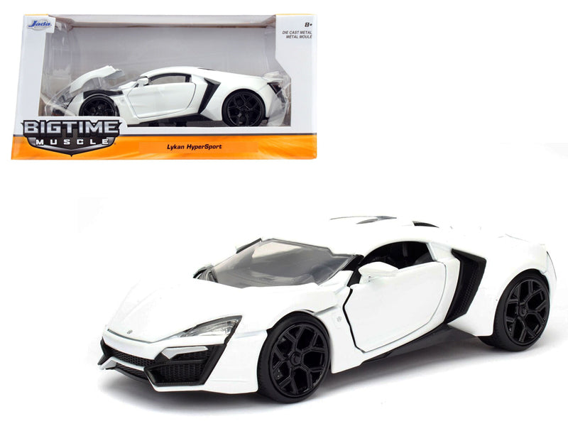Lykan Hypersport White 1/24 Diecast Model Car