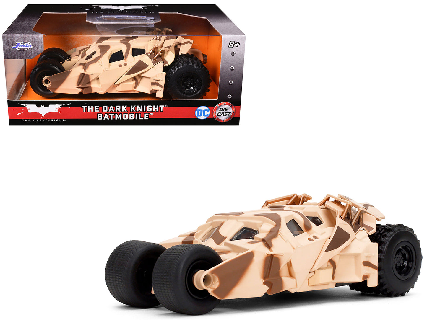 Batmobile Tumbler Camouflage "The Dark Knight Rises" (2012) Movie "Hollywood Rides" Series 1/32 Diecast Model Car