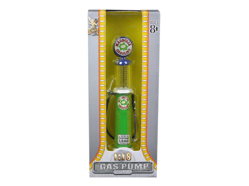 Magnolia Gasoline Vintage Gas Pump Cylinder 1/18 Diecast Replica
