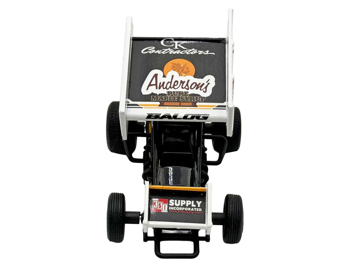 Winged Sprint Car #17B Bill Balog "Anderson's Pure Maple Syrup" (2026) 1/50 Diecast Model Car