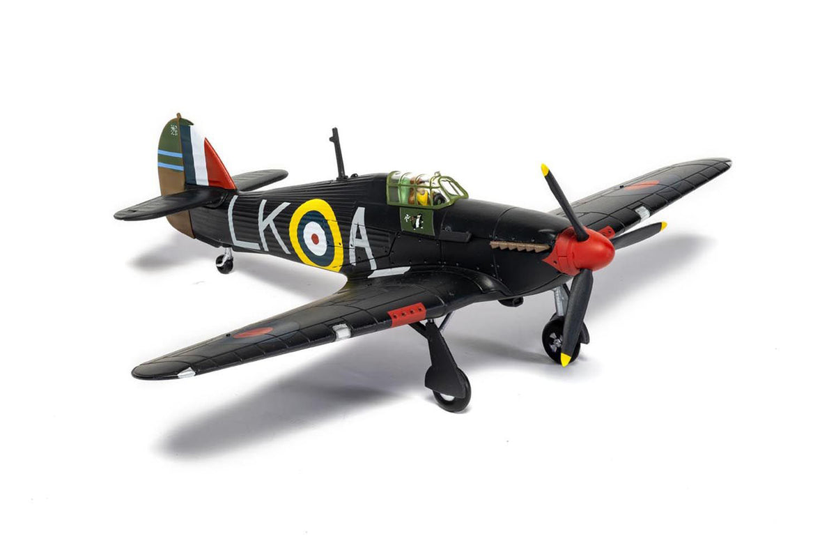 Hawker Hurricane Mk.I Fighter Aircraft "Sqn Ldr. Ian Richard 'Widge' Gleed No.87 Sqn Colerne" (1941) British Royal Air Force "The Aviation Archive" Series 1/72 Diecast Model