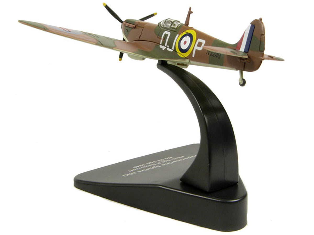 Supermarine Spitfire MK1 SGT R. Havercroft No 92 Sqn 1940 1/72 Diecast Model Airplane