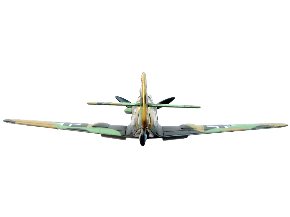 Messerschmitt Bf 109F-4 Fighter Plane "Ofw. Eberhard von Boremski 9/JG3 Eastern Front" (1942) "Oxford Aviation" Series 1/72 Diecast Model Airplane