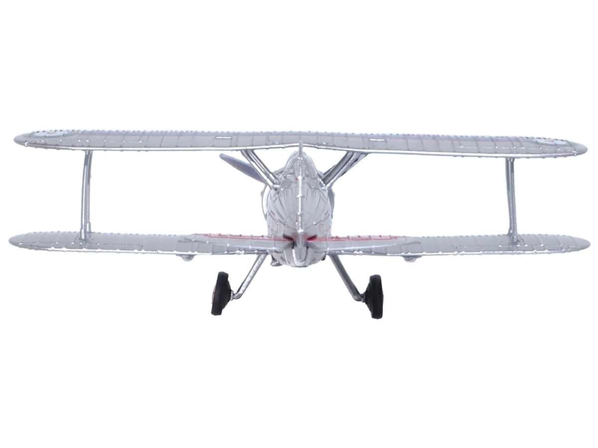 Gloster Gladiator Fighter Aircraft "No. 72 Squadron Church Fenton" (1937) British Royal Air Force "Oxford Aviation" Series 1/72 Diecast Model Airplane