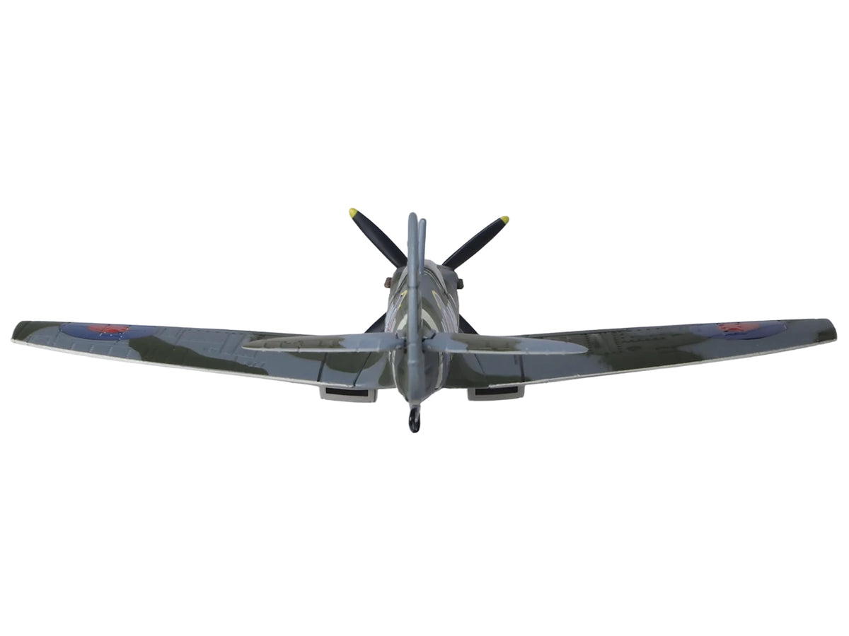Supermarine Spitfire LF MK IXe Fighter Aircraft "TE565 10th (Czech) Fighter Squadron RAF Manston" Royal Air Force 1/72 Diecast Model Airplane