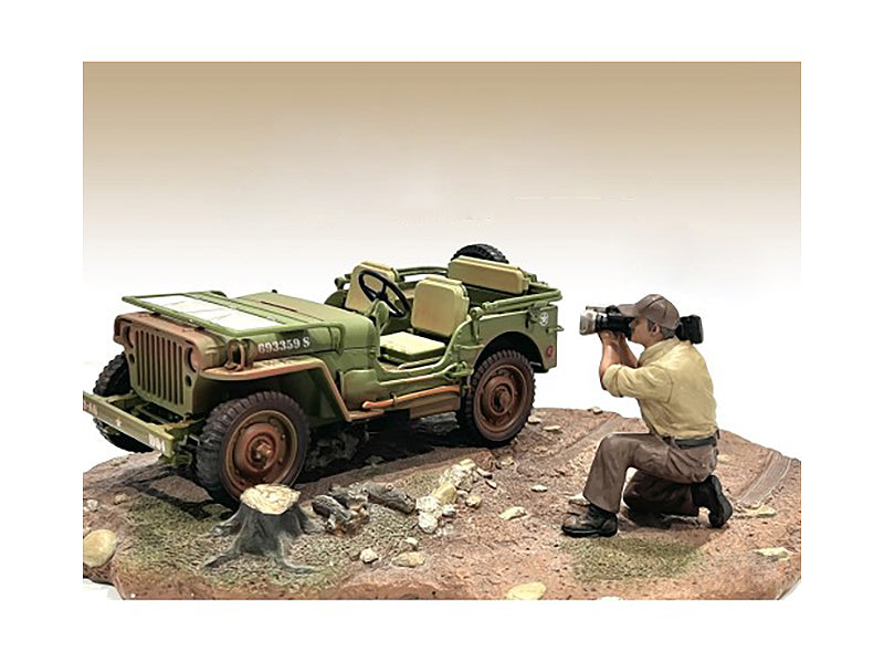 "4X4 Mechanic" Figure 7 for 1/18 Scale Models