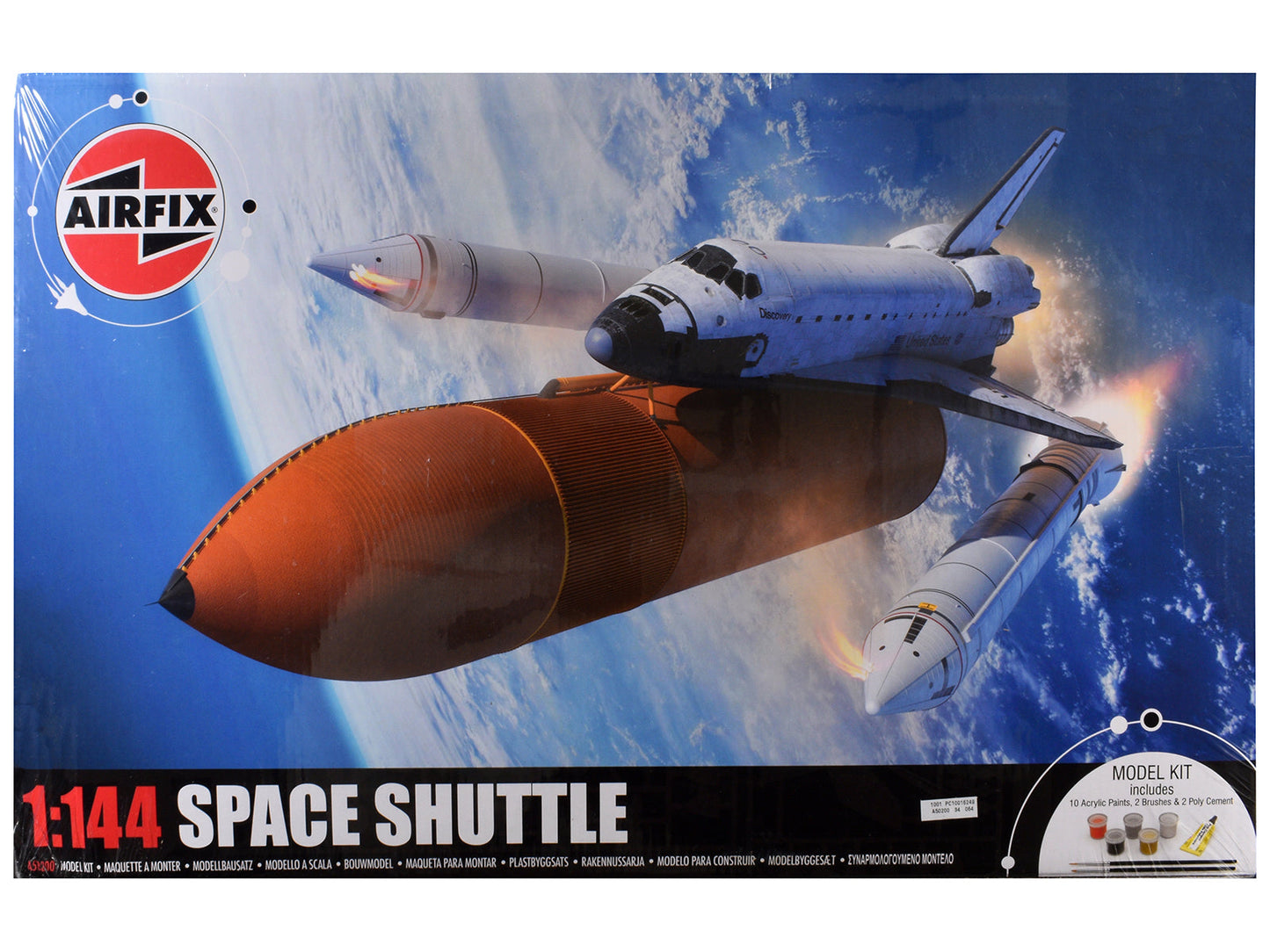 Level 3 Model Kit NASA Discovery Space Shuttle Gift Set 1/144 Plastic Model Kit