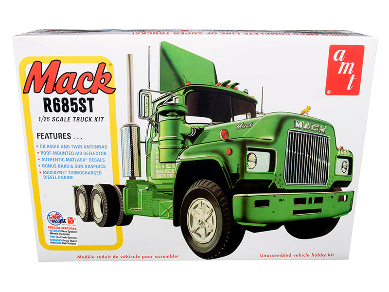 Skill 3 Model Kit Mack R685ST Semi Tractor Truck 1/25 Scale Model