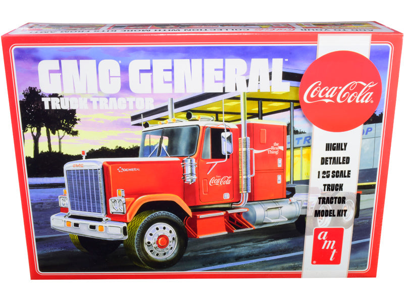 Skill 3 Model Kit GMC General Truck Tractor "Coca-Cola" 1/25 Scale Model