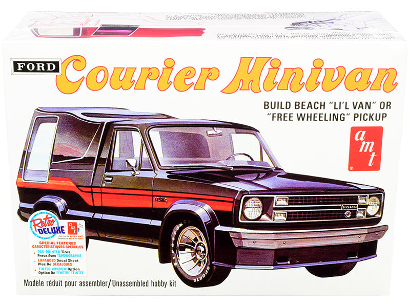 Skill 2 Model Kit 1978 Ford Courier Minivan 2-in-1 Kit 1/25 Scale Model