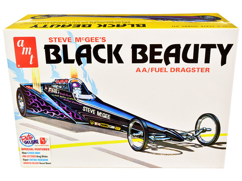 Skill 2 Model Kit Steve McGee's Black Beauty Wedge AA/Fuel Dragster 1/25 Scale Model