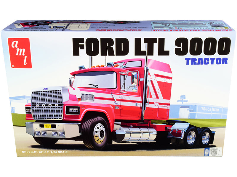 Skill 3 Model Kit Ford LTL 9000 Semi Tractor 1/24 Scale Model