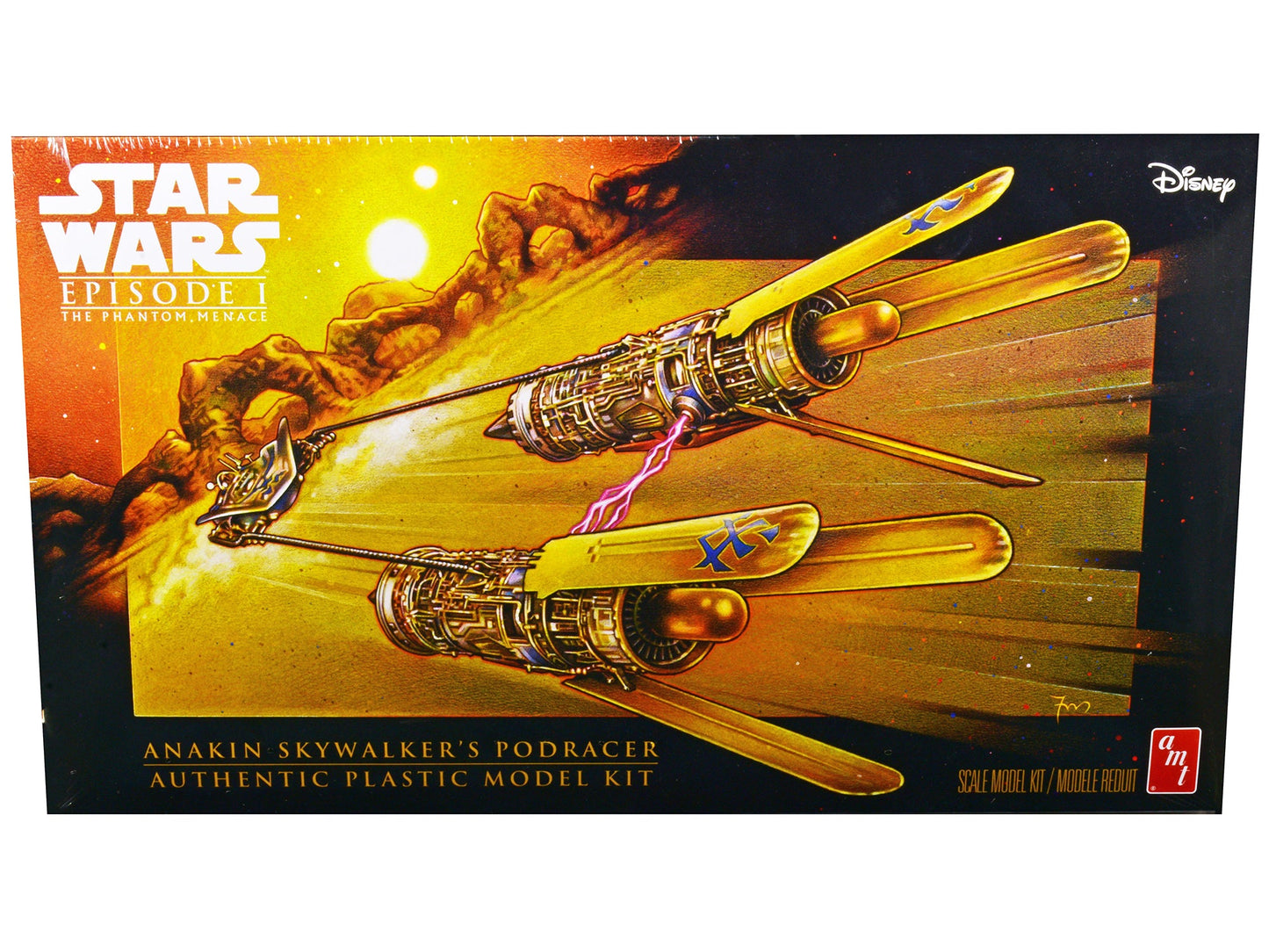 Skill 2 Model Kit Anakin Skywalker's Podracer "Star Wars Episode I: The Phantom Menace" 1/32 Scale Model