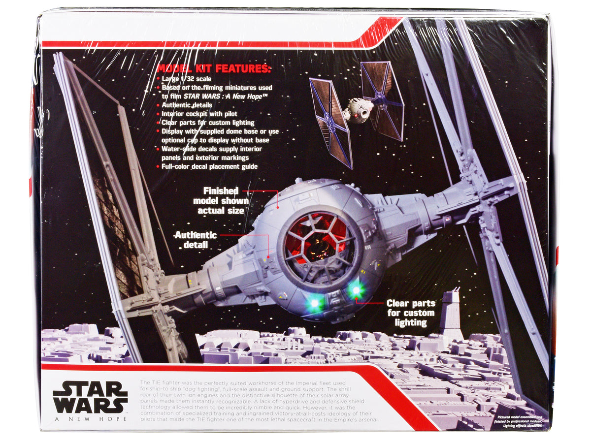 Skill 2 Model Kit Tie Fighter "Star Wars: Episode IV – A New Hope" (1977) Movie 1/32 Scale Model