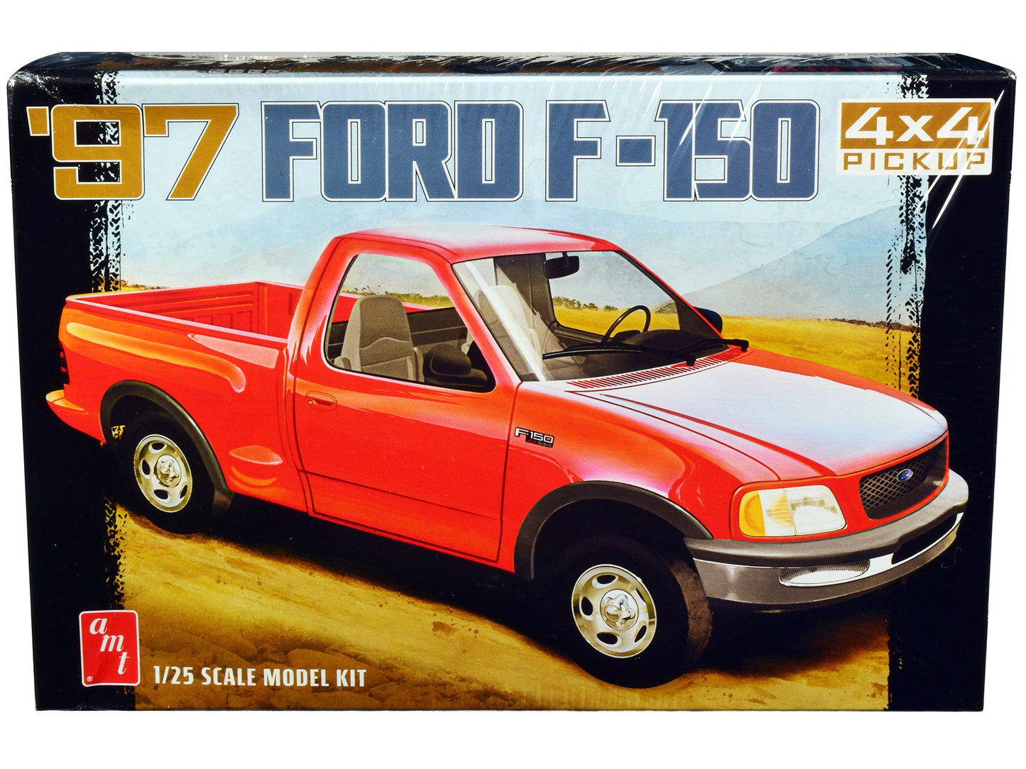 Skill 2 Model Kit 1997 Ford F-150 4X4 Pickup Truck 1/25 Scale Model
