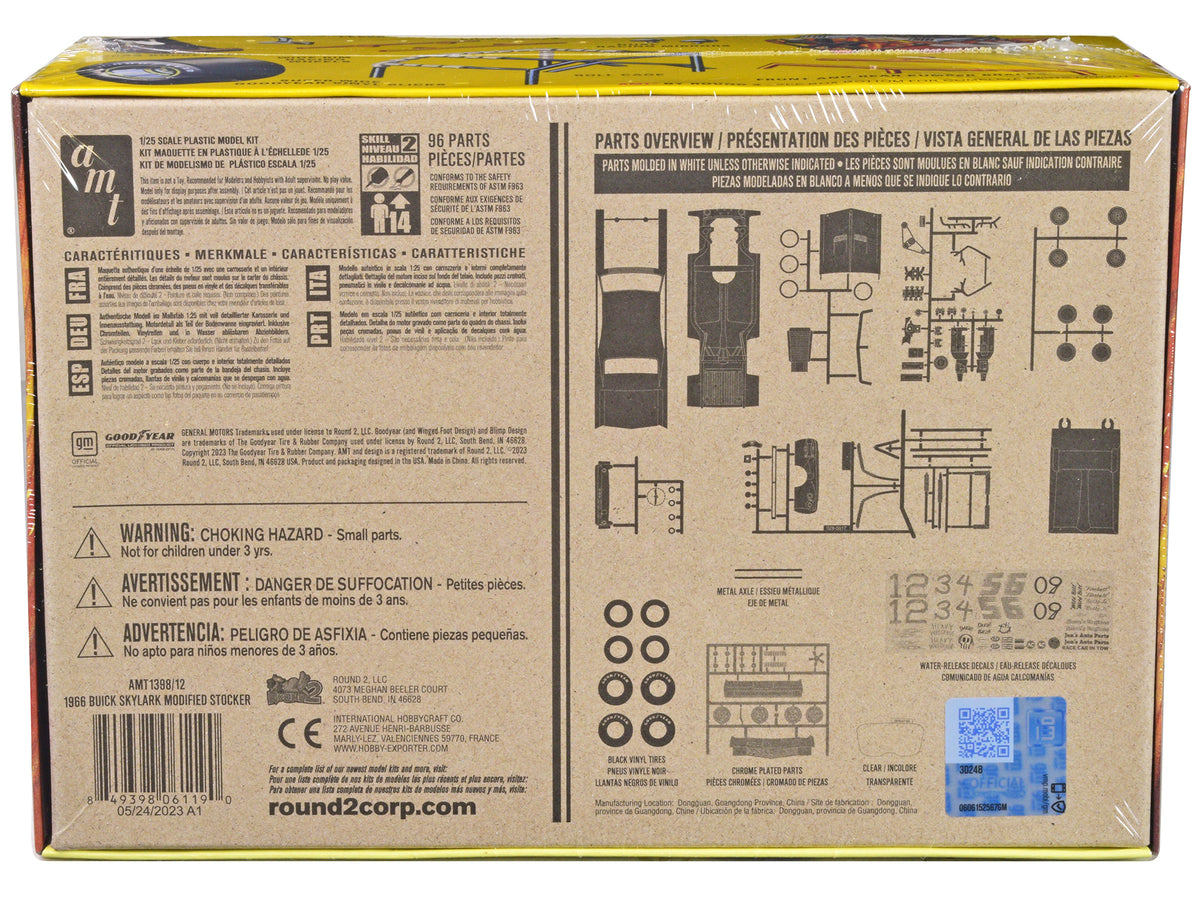 Skill 2 Model Kit 1966 Buick Skylark "Modified Stocker" 1/25 Scale Model