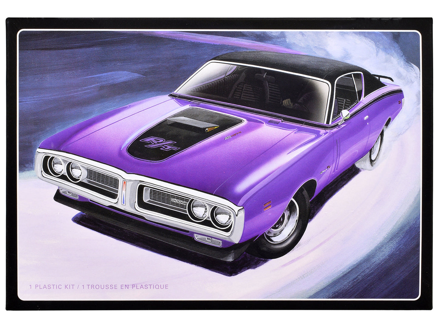 Skill 2 Model Kit 1971 Dodge Charger R/T 1/25 Scale Model