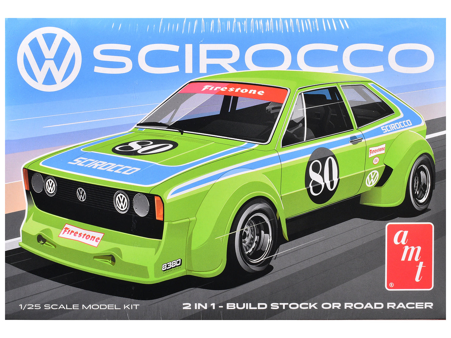 Skill 2 Model Kit Volkswagen Scirocco "T/A Champ" 1/25 Scale Model