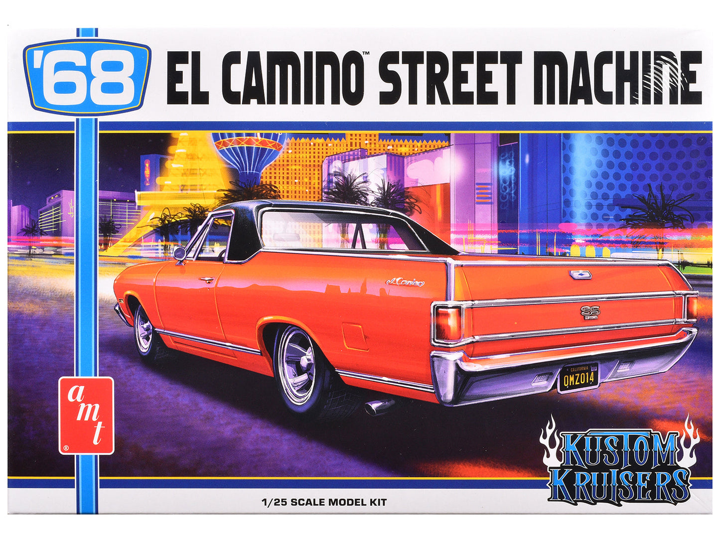 Skill 2 Model Kit 1968 Chevrolet El Camino Street Machine 1/25 Scale Model